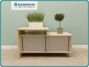 Тумба для оргтехники 60х110х60 см с дефектами